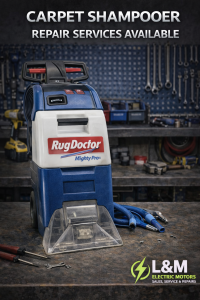 Carpet Shampooer Repair Available